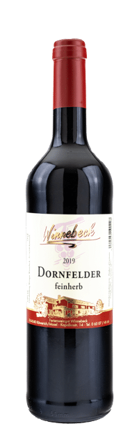 Dornfelder feinherb (2017)_Ferienweingut Winnebeck