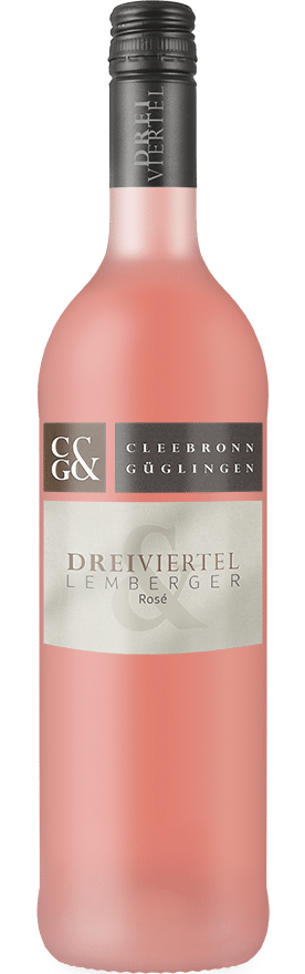 DreiViertel Lemberger Rosé (2016)_Weingärtner Cleebronn-Güglingen eG