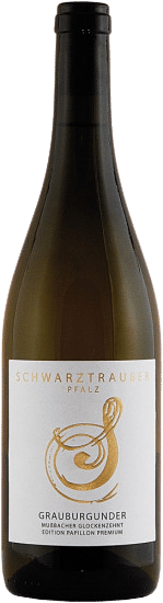 Grauburgunder trocken Mußbacher Glockenzehnt Edition Papillon Premium (2016)_Schwarztrauber Biowein