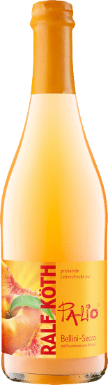 Palio Bellini-Secco mit Fruchtmark aus Pfirsich_Wein Secco Köth GmbH
