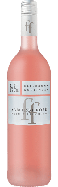 Samtrot Rosé fein fruchtig (2016)_Weingärtner Cleebronn-Güglingen eG