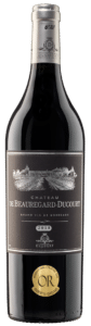 Eine Flasche 2018er Château de Beauregard-Ducourt Black Label Bordeaux Rouge